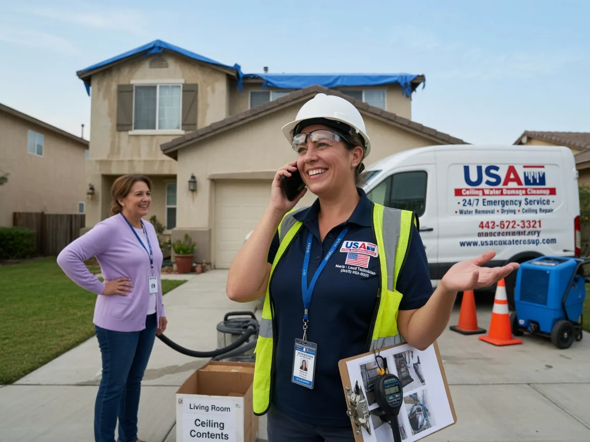 Ceiling Water Damage Restoration Garrison, TX FAQs